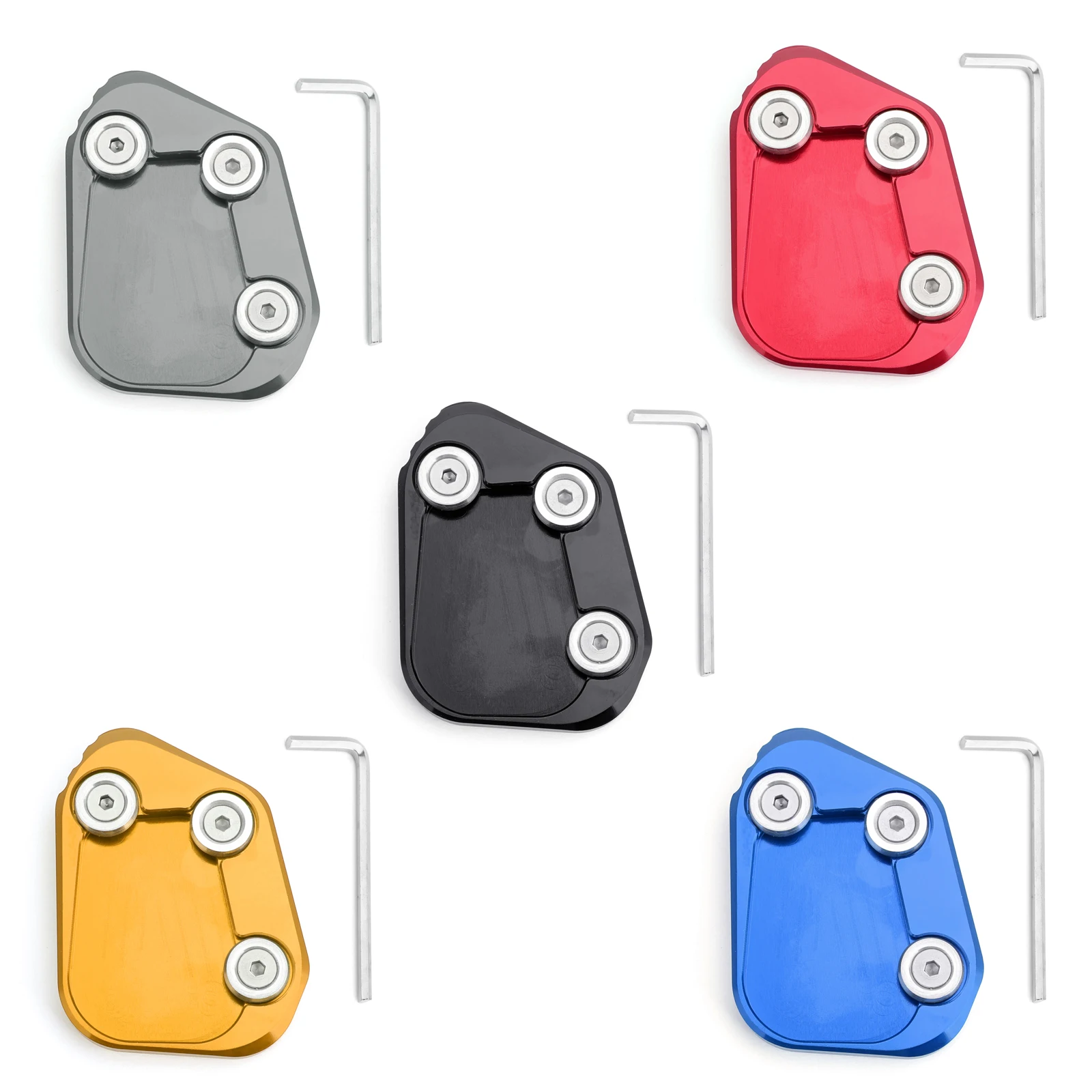 

Areyourshop New Moto Side Stand Kickstand Pad Extension Plate For Honda CBR250RR 2017-2018 Motorcycle Accessories Parts
