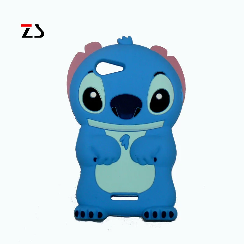 

3D soft cartoon Case For Sony Xperia E3 D2203 D2206 D2212 cases TPU stitch silicone back cover for sony Z5 compact fundas capa