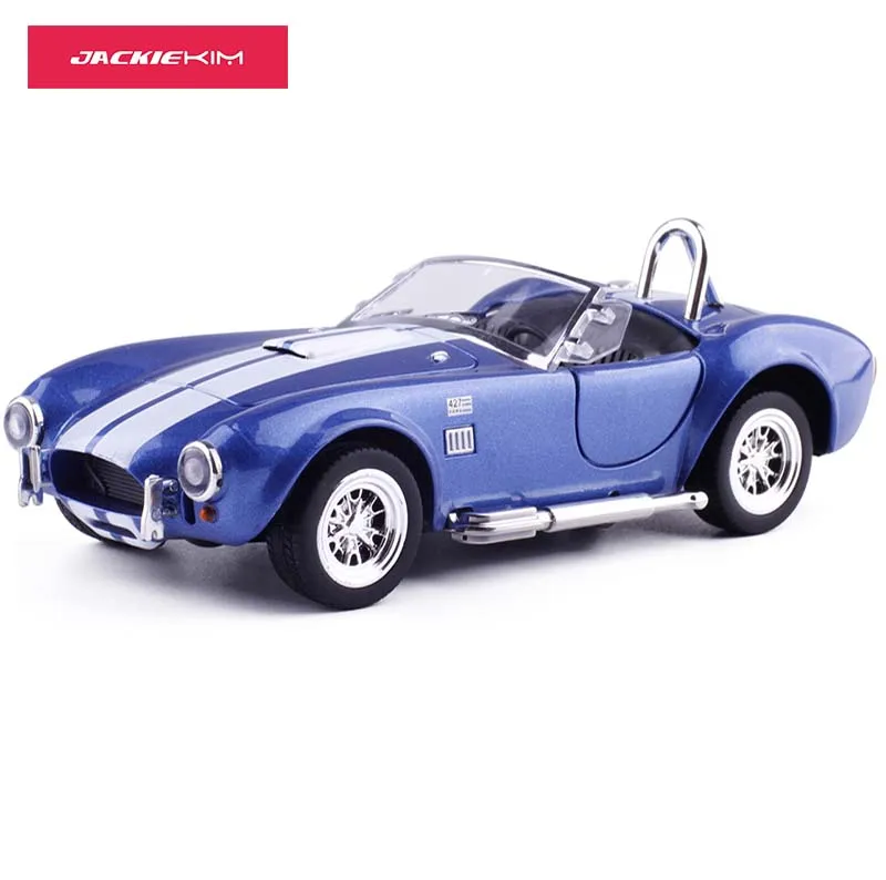 

1:32 Scale Shelby Cobra 427 Metal Toy Alloy Car Diecasts Toy Vehicles Car Model Miniature Toys For Children Free Shipping