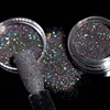 Gradient Shiny Nail Glitter Set Powder Laser Sparkly Manicure Nail Art Chrome Pigment Silver DIY Shiny Nail Glitter Powder
