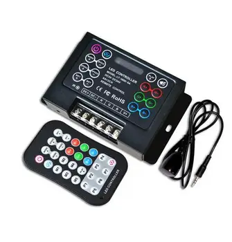 

T-3800-6A;LED RGB Controller;DC5-24V input;6A*3CH output