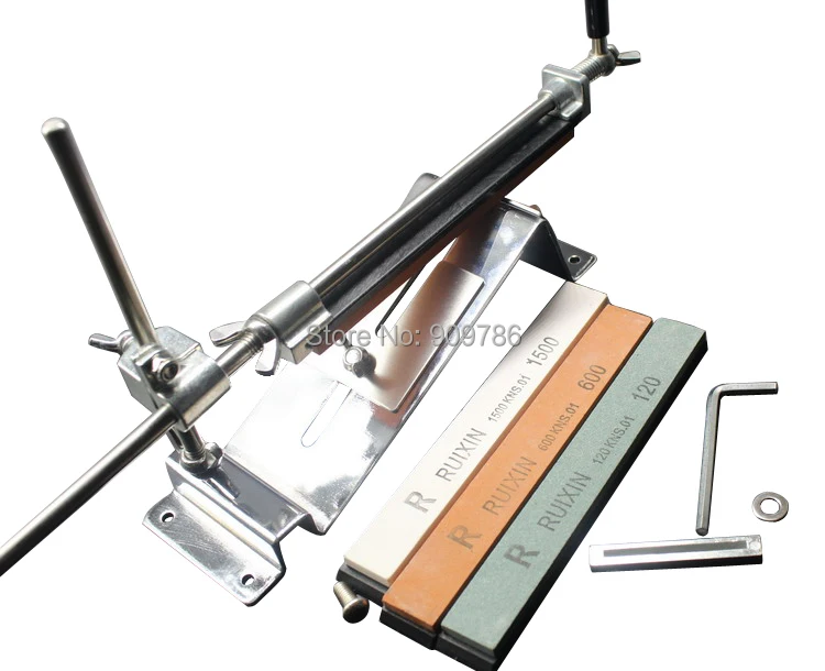 

Free shipping 3pcs stones 120#600#1500# new update knife sharpener system Fix-angle