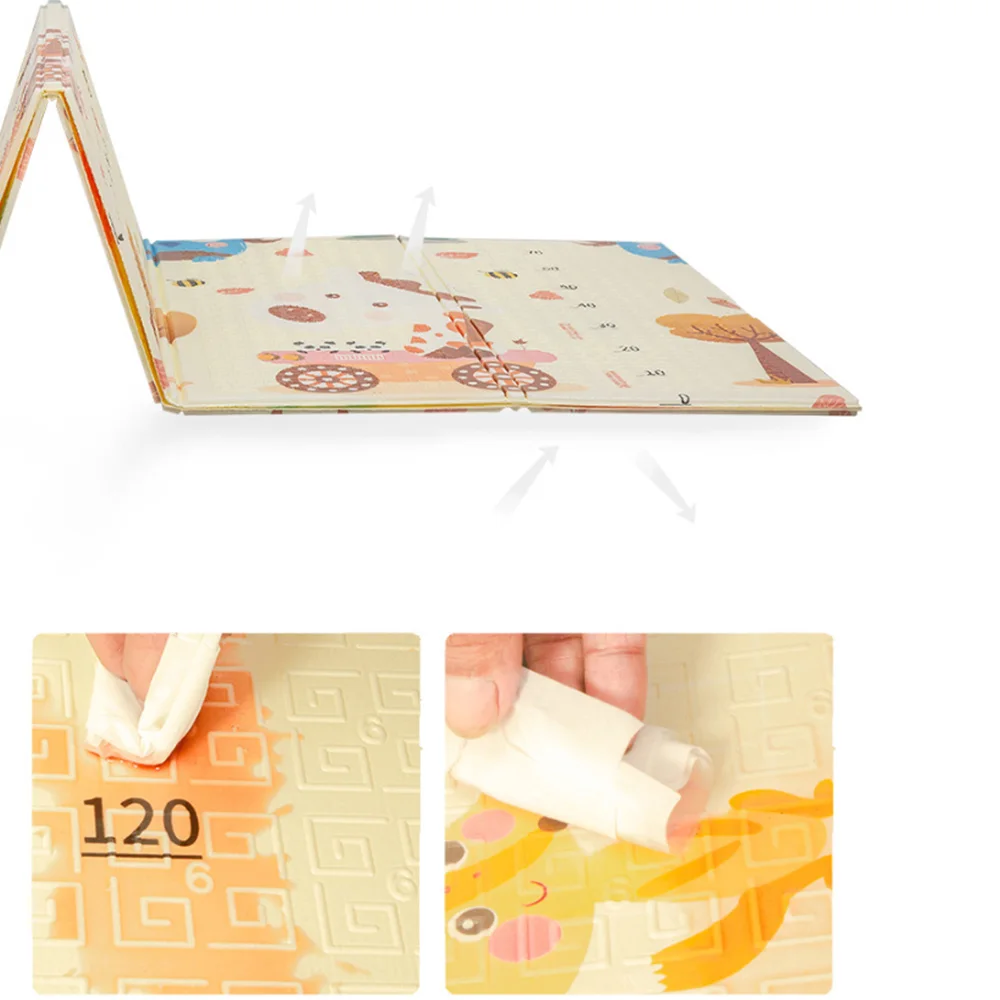 Animal Cartoon Crawling Mat Climbing Pad XPE Folding Crawl Pad Infant Play mat Baby Carpet Developing Mat for Children Game Pad