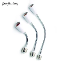 Светодиодный ламповый патрон E27 для E27 удлинитель адаптер гибкий удлинитель 20 см, 30 см, 40 см/50 см/60 см лампа рукоятки разъем конвертера