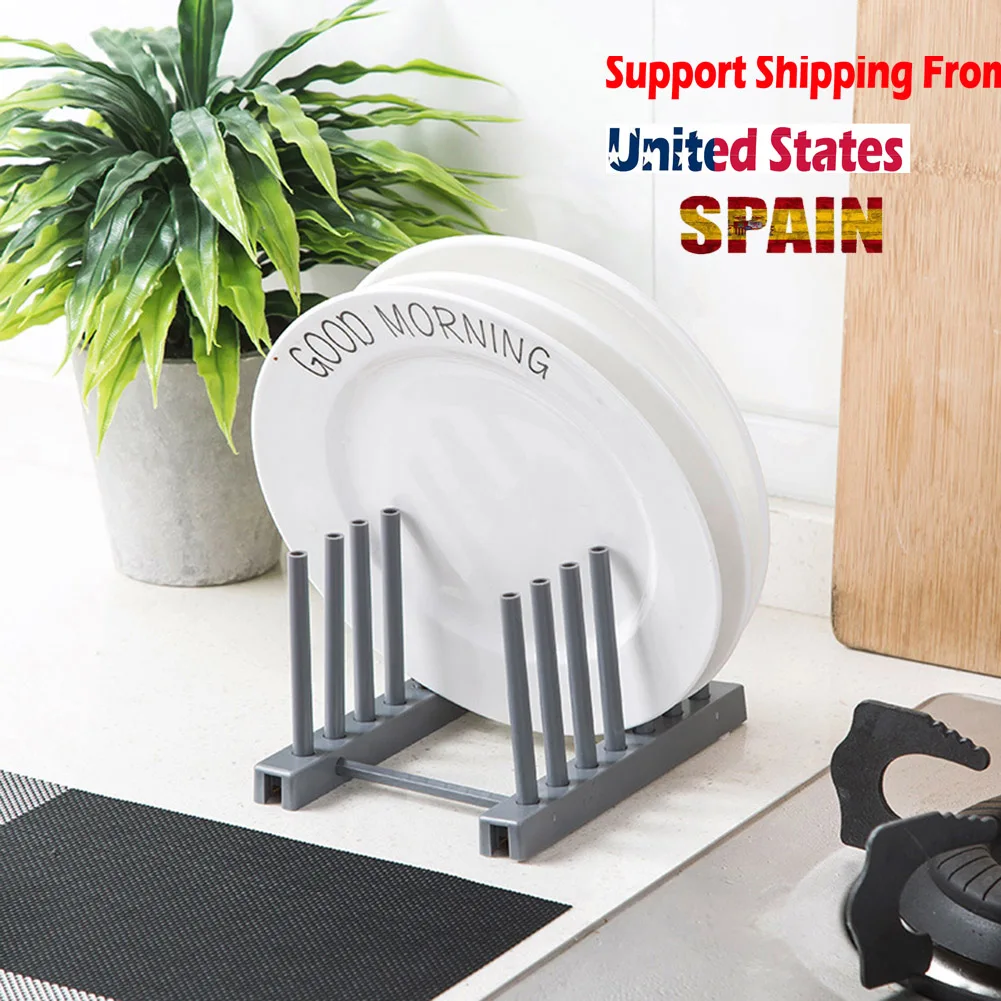 

Foldable Bowl Plate Dish Drainer Rack Plastic Pot Lid Cover Holder Storage Shelf For Kitchen Organizer Accessories