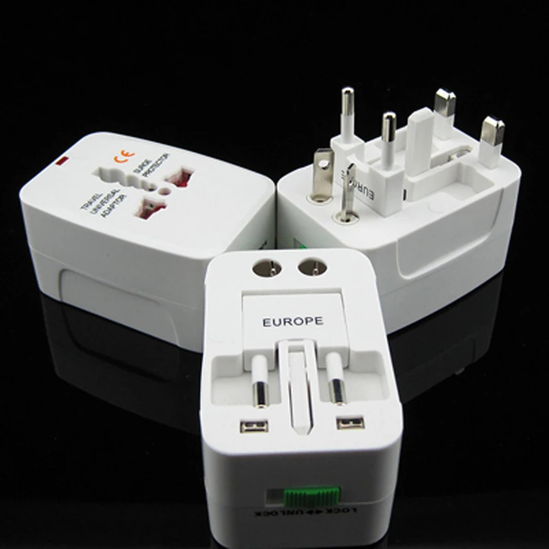 Universal Power converter adapter UK/EU/British/Australian plugs Travel