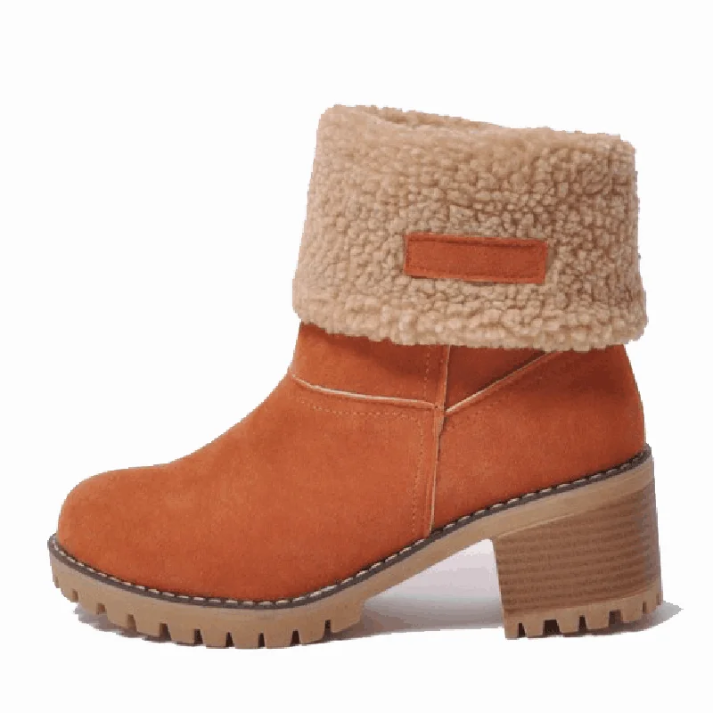 botas quentes e impermeaveis