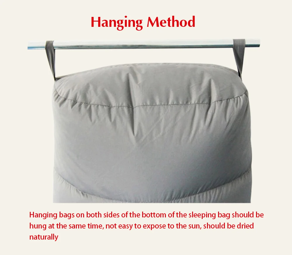 Windtour Winter Warm Cotton Sleeping Bag for Camping