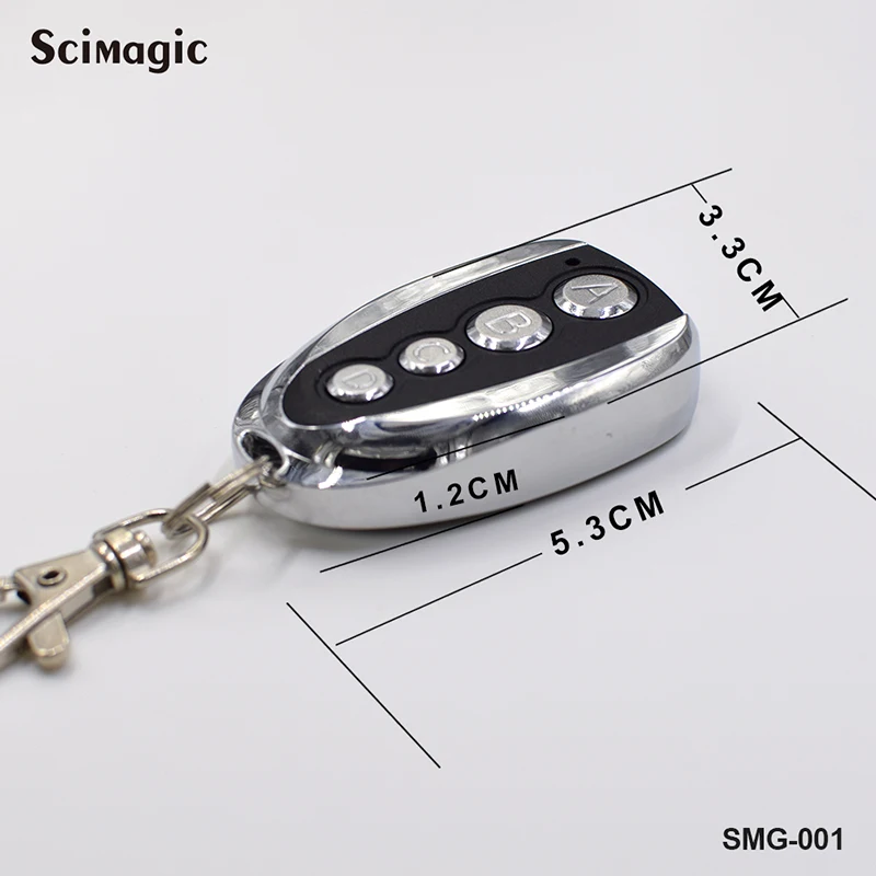 V2 gate garage door remote transmitter V2 TXC2, TXC4 ,PHOX 2, PHOX 4 Rolling code Command 433mhz key fob V2 gate control
