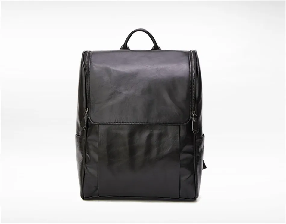 JOYIR 2017 Mochilas de Couro Genuíno Dos