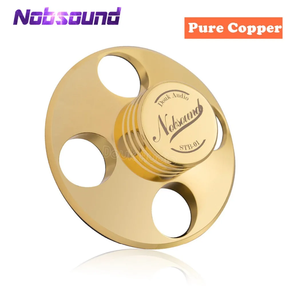 Comprar Nobsound Hi End Hi Fi registros LP estabilizador de disco abrazadera del vinilo antideslizante cobre puro oro aleación de Zinc plata