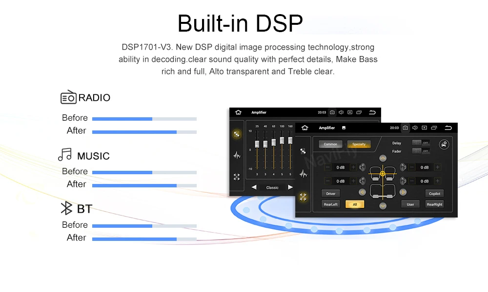 Excellent NaviFly PX30 IPS+DSP Android 9.0 car multimedia player for Mercedes Benz B200 A B Class W169 W245 Viano Vito Sprint W906 NO DVD 19