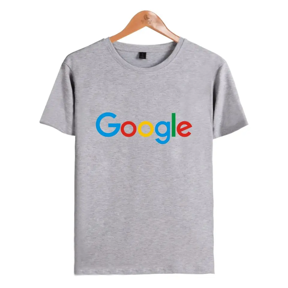 FRDUN tommeit Google microsoft, летняя футболка для мужчин, хлопок, короткий рукав, принт, рисунок, Повседневная футболка, Homme, для мужчин/женщин, плюс размер