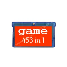 10 шт. 453в1 369в1 для игры GBA карты компактные для видеоигровой консоли игровая карта Advance игровая Карта