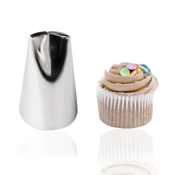 

Kitchen 1pcs Icing Piping Nozzle Cake Decorating Sugarcraft Pastry Tips cake tips rose