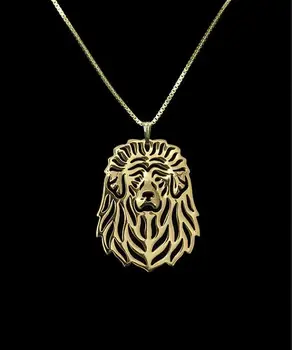 

DANGGAO Newest fashion Unique Handmade Tibetan Mastiff pendant Necklace for women girls Jewelry cute Pet Lovers Gift Idea