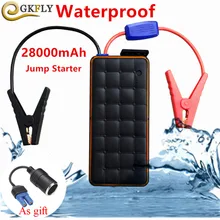 1000A многофункциональное автомобильное пусковое устройство 28000 мАч 12 В портативное пусковое устройство Банк мощности автомобильное зарядное устройство для автомобильного аккумулятора бустер Бастер