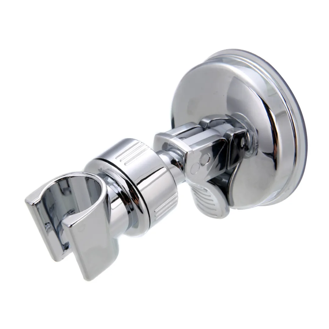 Adjustable Bathroom Shower head Holder Strong Suction Holder Shower Head Wall Mount Bracket for Bathroom Accessories