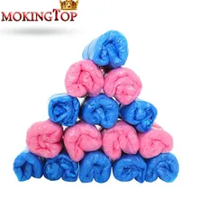 Прямая поставка, 100 шт, одноразовая обувь, покрытие для мужчин и женщин, уличная очистка галоши одноразовый без скольжения, покрытие для обуви# W