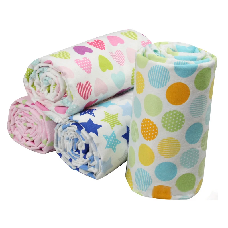 

Baby Bedding Flannel Sheets Printing Cotton Sheets 100*50cm TRQ1209