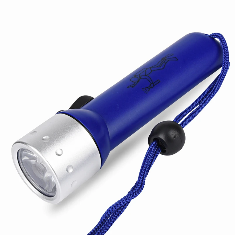 1PC High Quality Underwater 1200LM XM-L T6 LED Diving Flashlight Torch Lamp Light Waterproof AA Free Shipping F#N21 (3)
