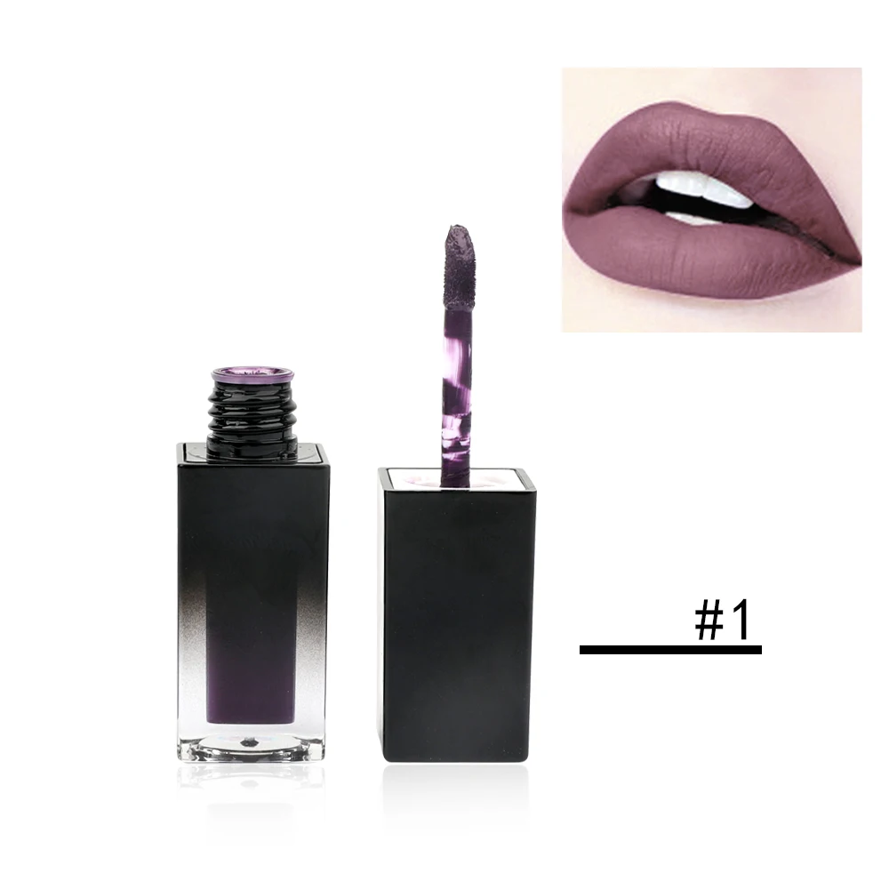 Профессиональная Матовая жидкая помада без марки beauty color для губ|Блеск губ| |