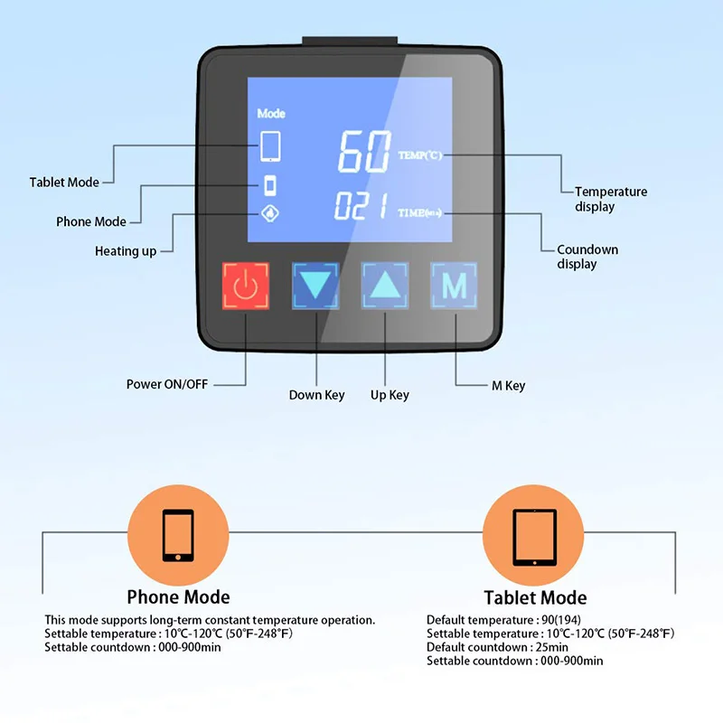 CPB ЖК-экран сепаратор машина контроль температуры мобильный телефон ЖК-Ремонт инструмент для iPhone iPad samsung смартфон