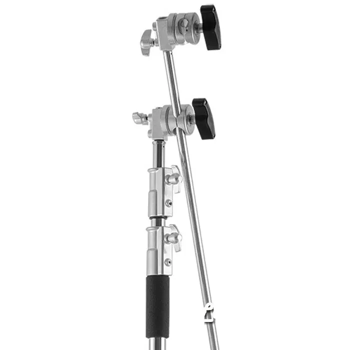  Professional magic leg C frame film large light stand with silver - white stainless steel bracket C