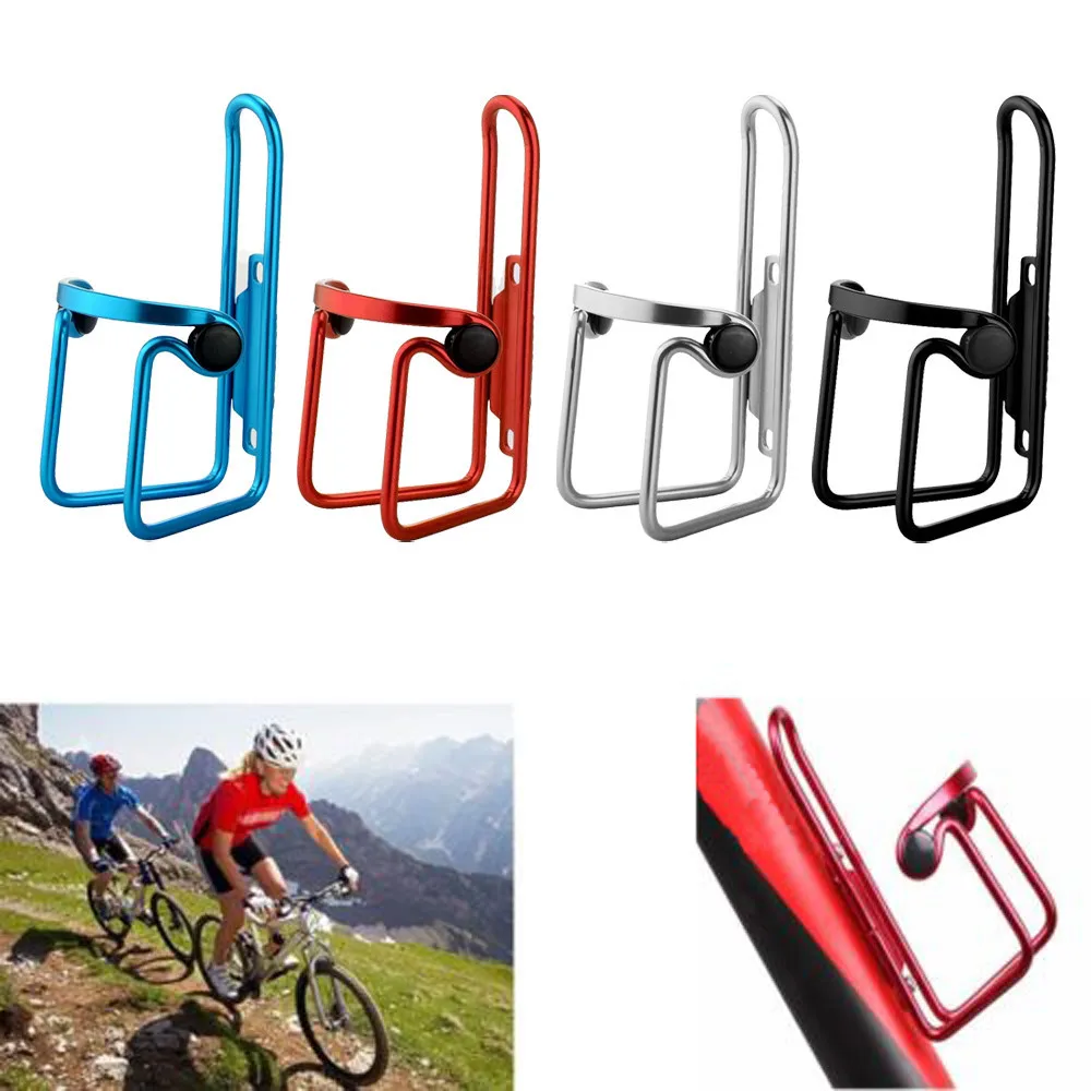 

Bicycle Drink Water Bottle Rack Holder Cages Bracket Bike Cycling Aluminum Alloy New Bicycle Accessories Mount Rack Equipment
