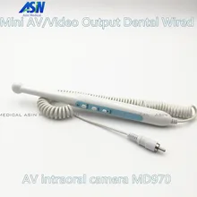 2016 new Mini AV/Video Output Dental Wired AV intraoral camera MD970 Video/RCA Rechargeable Intra Oral Camera free shipping