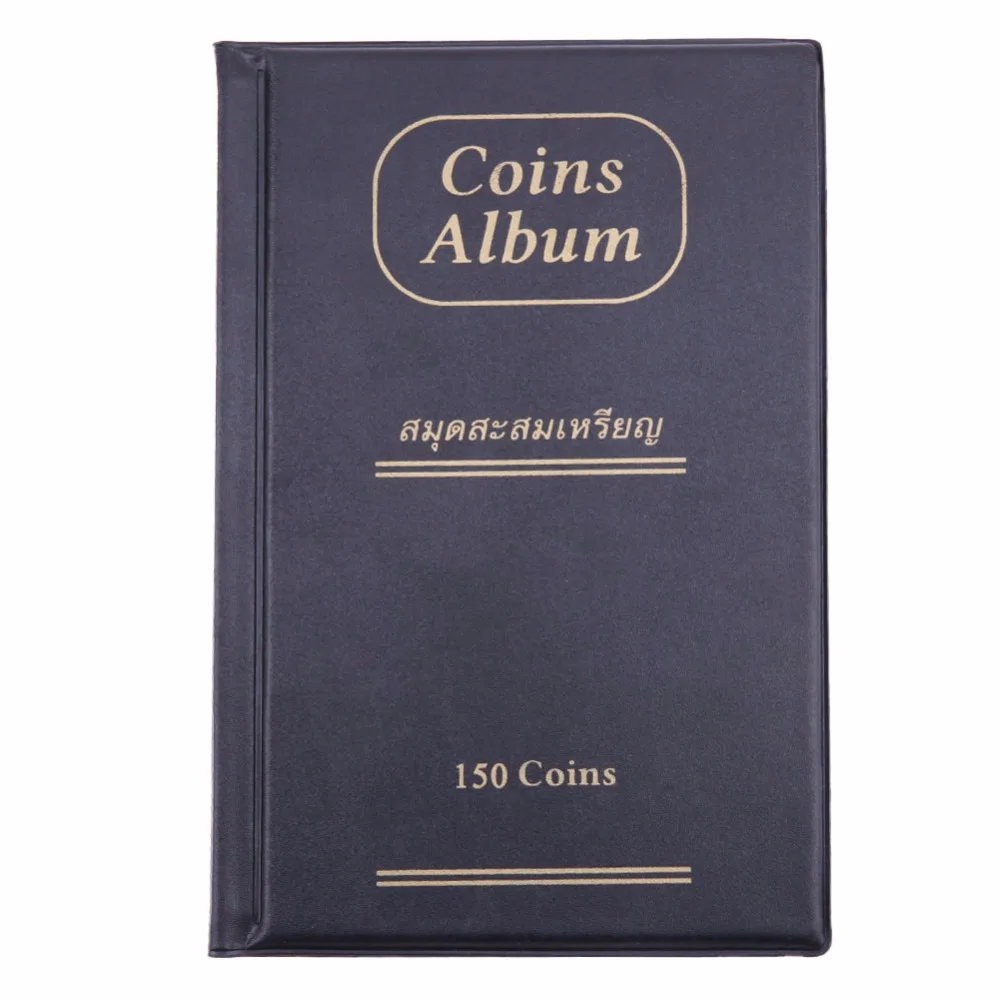 

10 Pages 150 Pockets Coin Album for World Coin Collection Holder Book Album Coins Collector Gifts Scrapbooking Craft