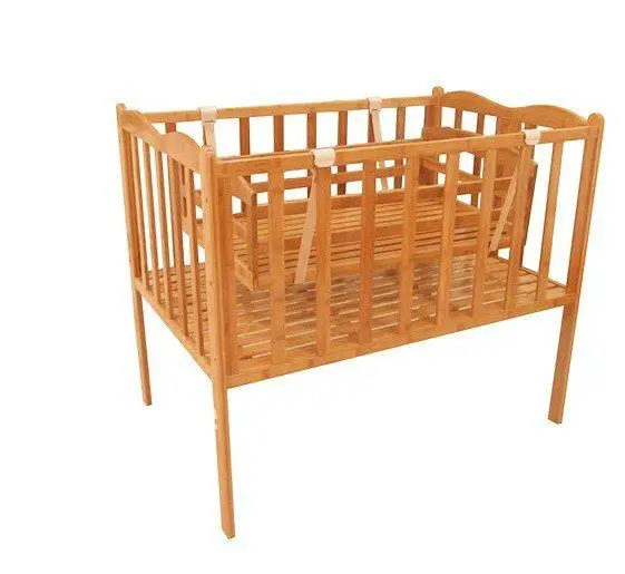 bamboo baby crib