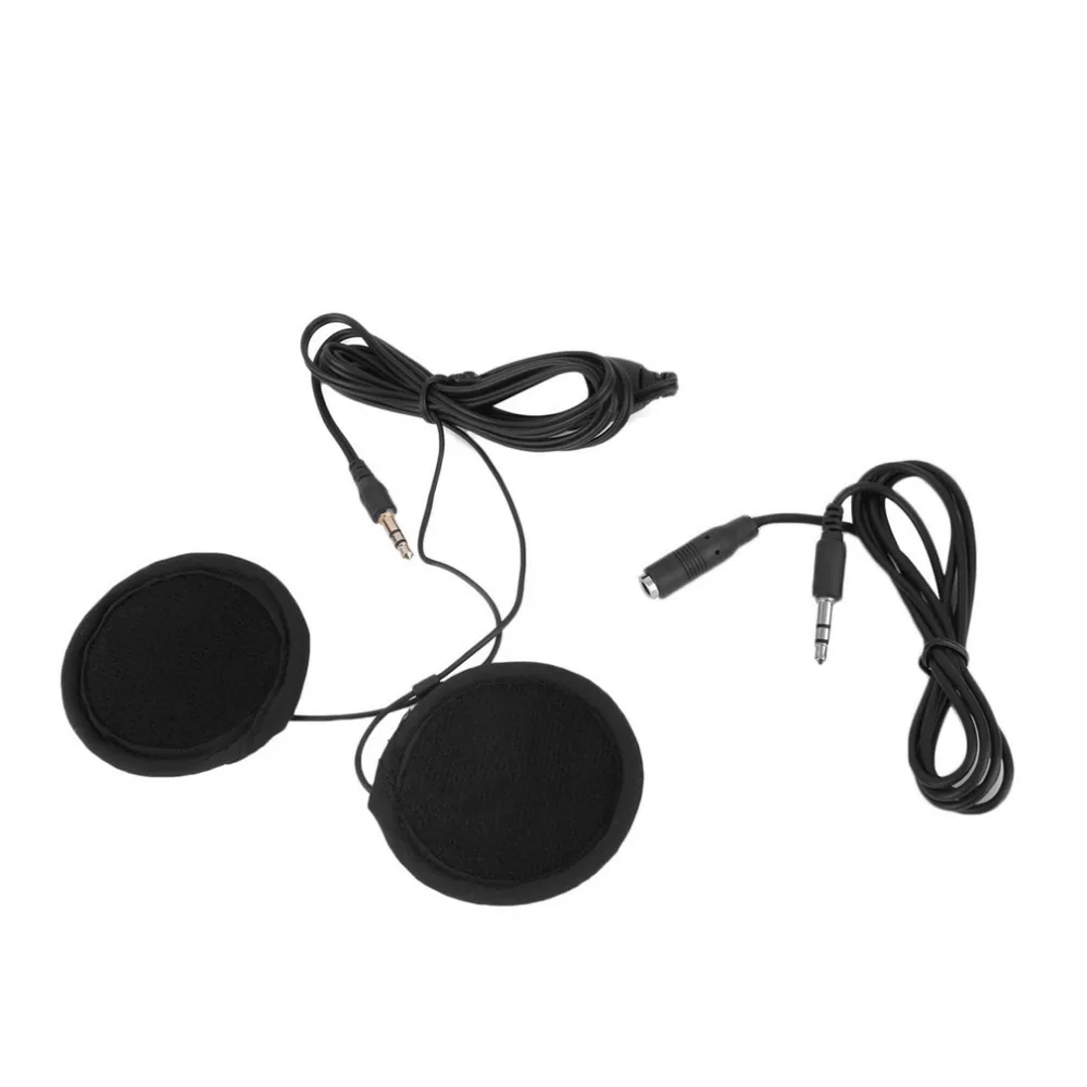 3.5mm Motorbike Motorcycle Helmet Stereo Speakers Headphones Volume Control Earphone for MP3 GPS Phone Music