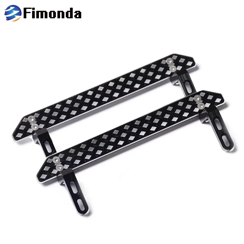 

Fimonda 2PCS Aluminum Side Pedal Plate For 1/10 RC Crawler Car Traxxas TRX-4 Trx4 Upgrade Parts