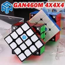 GAN460 M головоломка магический куб GAN 4x4x4 4*4*4 GAN460M Магнитный Поворот Скорость Куб обучающий игрушки профессиональное соревнование