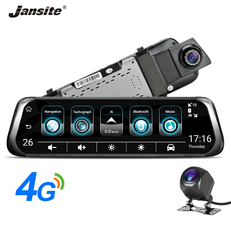 Jansite 4G Car DVR 10\