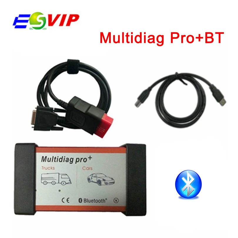 

New Design For Cars/Trucks TCS CDP PLUS Multidiag Pro+Bluetooth 2016.00 Free activate Auto OBD2 Diagnostic Scan Tool