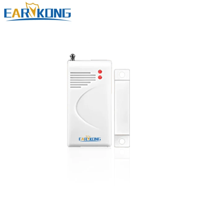 433MHz Wireless Magnetic door window open detector alarm for Wifi / GSM / PSTN Home Burglar Security Alarm System 1