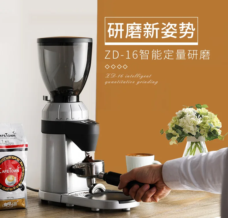 Welhome ZD16 Grinder electric Italian coffee grinder Household and