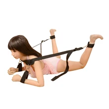 Adult Sex Toys Hand Cuffs Thigh And Wrist Cuff BDSM Bondage Games Slave Restraint Strap System Role play Erotic Games For Couple