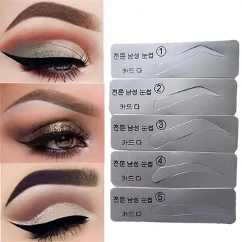 

Eyebrow Stencil Eyebrow Shapeing Kits Templates Shaper Set of 5