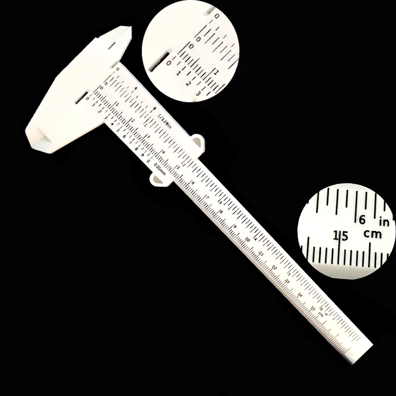 

Plastic Microblading Eyebrow Tattoo Permanent Make Up Vernier Caliper Micrometer Measuring Rulers Measurement Tools
