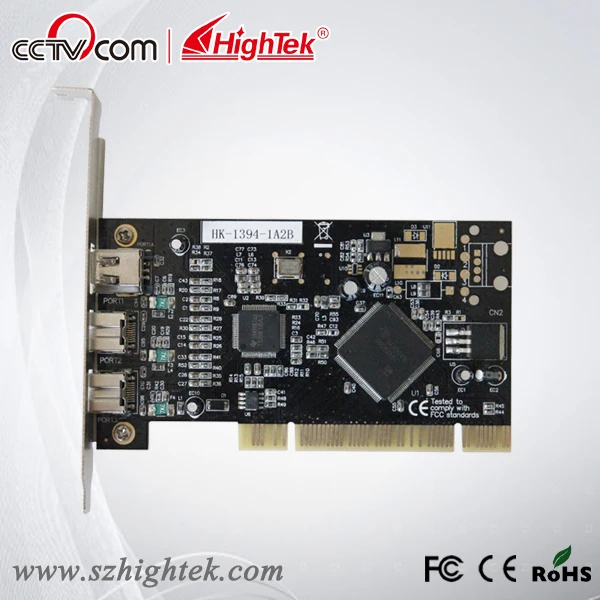 Hightek 1394A/b PCI видеокарта 2 порта 1394B платы pci IEEE карты | Компьютеры и офис