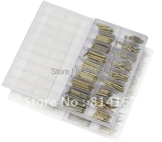 

about 270 Pcs Stainless Steel Watch Band Spring Bars & Strap Link Pins 6-23MM Top quality.Low price.