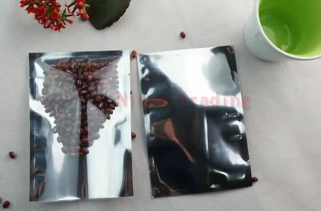 100pcs Lot 22 30cm Translucent Plating Aluminium Flat Bag Front 100pcs Lot 22 30cm Translucent Plating Aluminium Flat Bag Front Clear Aluminum Foil