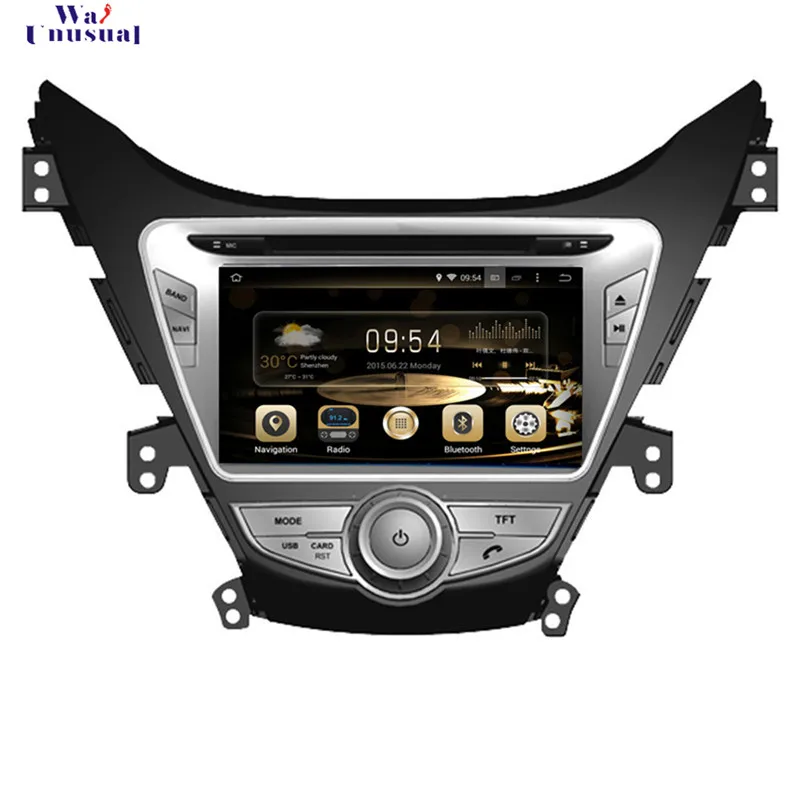 

WANUSUAL 8Inch Octa Core 32G 4G RAM Android 6.0 Car GPS Navigation for Hyundai Elantra for MD 2011 2012 2013 2014 2015 2016 2017