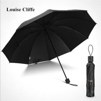

Large double sunny umbrella folding vinyl sunscreen sun umbrella UV enhanced reinforcement