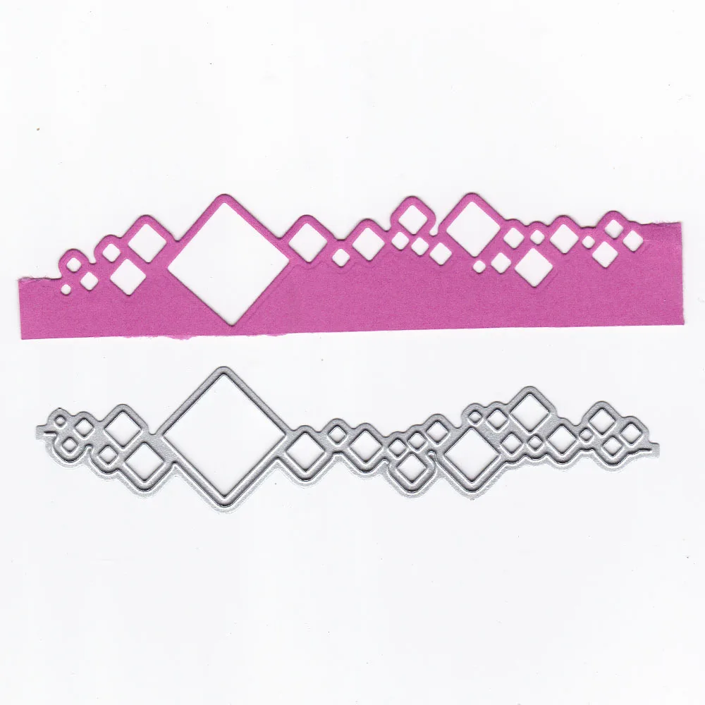 

Eno Greeting Metal die cutting square frame die decorative card border cutting die scrapbooking