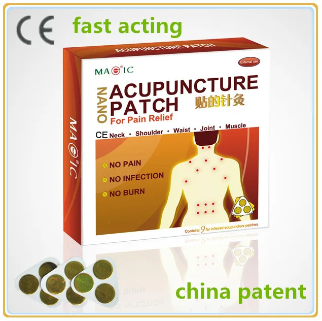 18x0.6mm NANO PATCH for pain relief china medical patent productsin