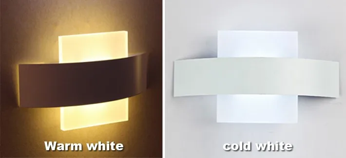 sqaure warm and cold white